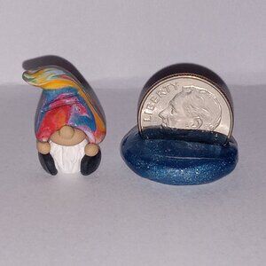 🎯 10 for $10 / Miniature Handmade Gnome Figure